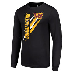 Starter Color Scratch Long Sleeve T-Shirt - Washington Commanders