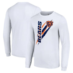 Starter Color Scratch Long Sleeve T-Shirt - Chicago Bears