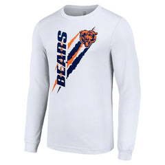 Starter Color Scratch Long Sleeve T-Shirt - Chicago Bears
