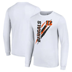 Starter Color Scratch Long Sleeve T-Shirt - Cincinnati Bengals