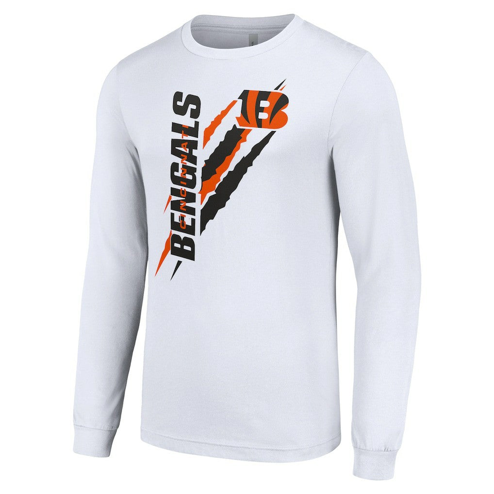 Starter Color Scratch Long Sleeve T-Shirt - Cincinnati Bengals
