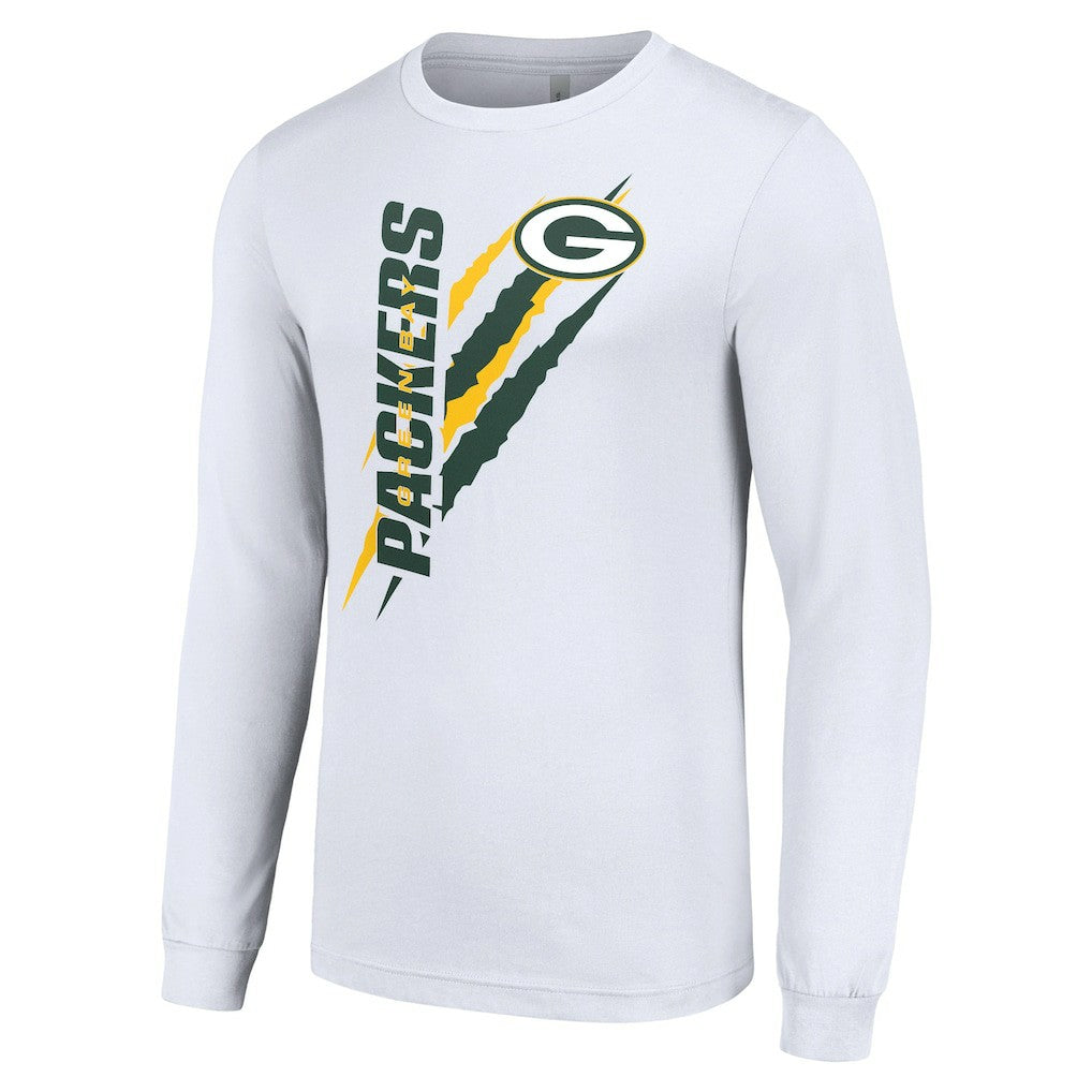 Starter Color Scratch Long Sleeve T-Shirt - Green Bay Packers