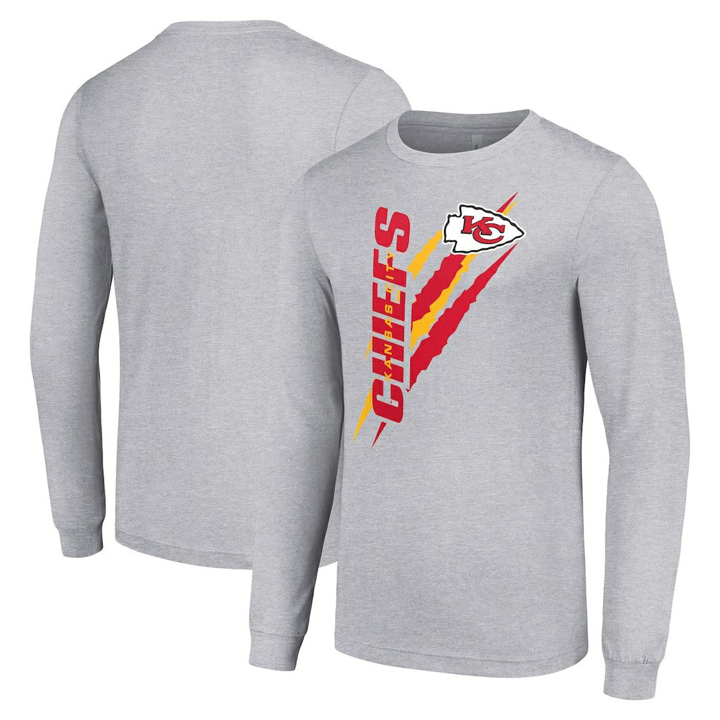 Starter Color Scratch Long Sleeve T-Shirt - Kansas City Chiefs