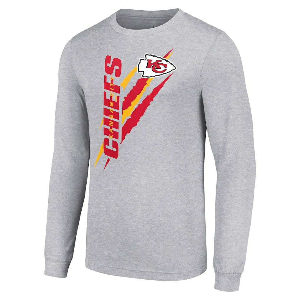 Starter Color Scratch Long Sleeve T-Shirt - Kansas City Chiefs