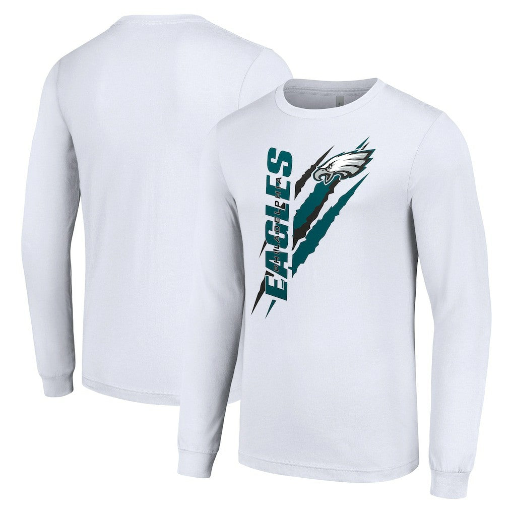 Starter Color Scratch Long Sleeve T-Shirt - Philadelphia Eagles