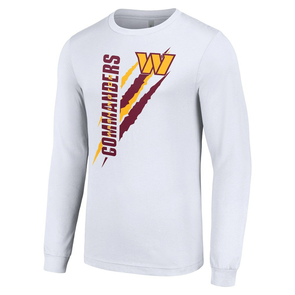 Starter Color Scratch Long Sleeve T-Shirt - Washington Commanders