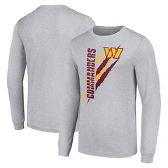 Starter Color Scratch Long Sleeve T-Shirt - Washington Commanders
