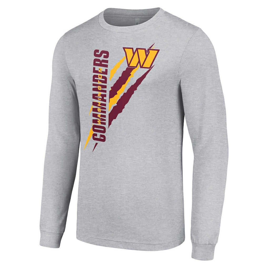 Starter Color Scratch Long Sleeve T-Shirt - Washington Commanders