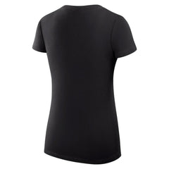 NHL Black Colorado Avalanche G-III 4Her by Carl Banks Women's Super-Slim Fit Lightweight City Graphic V-Neck T-Shirt