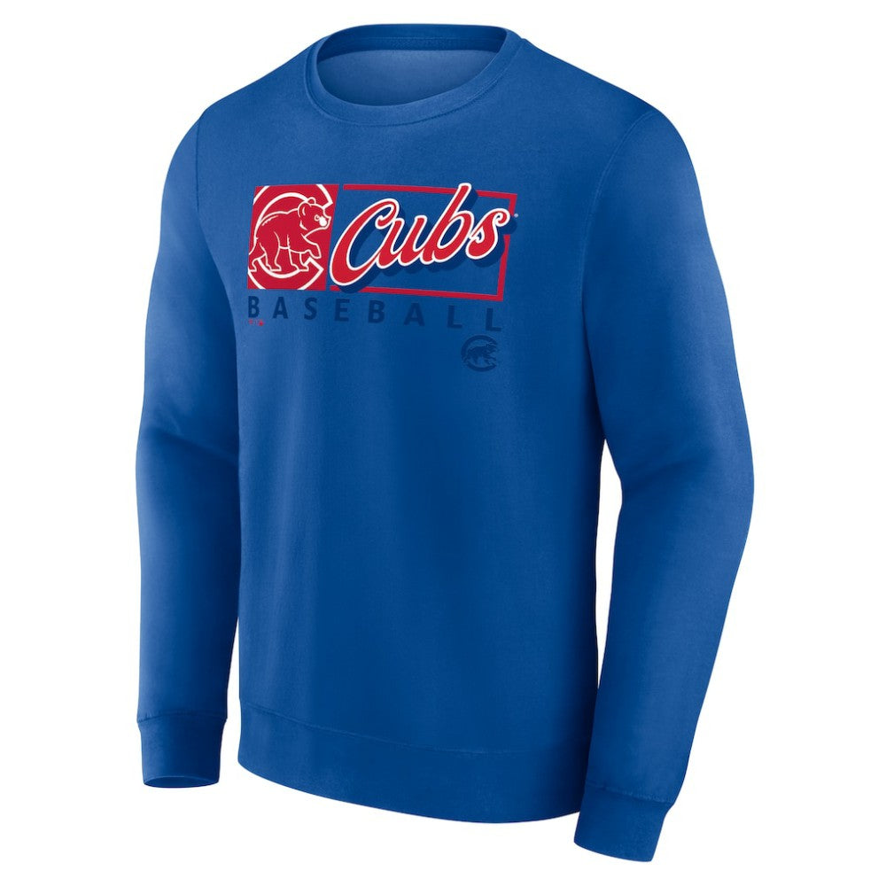 MLB Chicago Cubs Fanatics Focus Fleece Pullover Sweatshirt