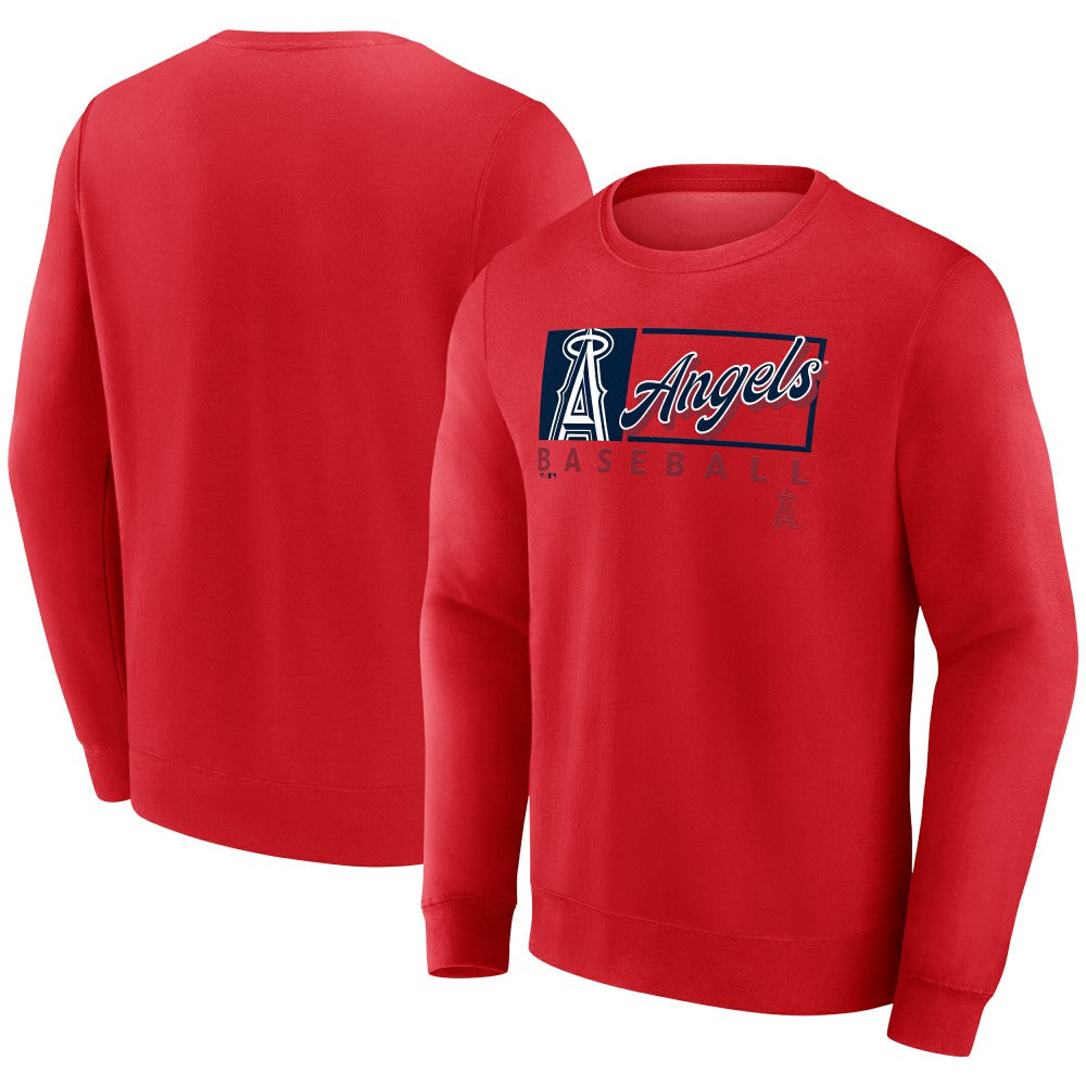 MLB Los Angeles Angels Fanatics Focus Fleece Pullover Sweatshirt