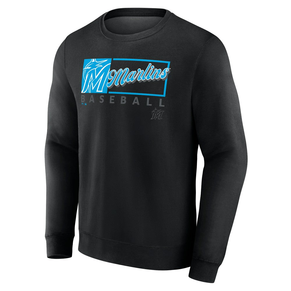 MLB Miami Marlins Fanatics Focus Fleece Pullover Sweatshirt