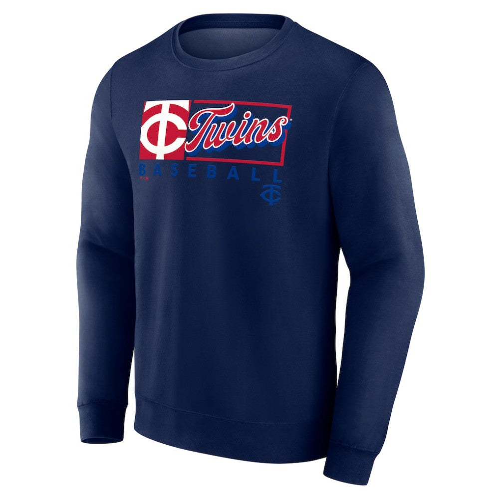 MLB Minnesota Twins Fanatics Focus Fleece Pullover Sweatshirt