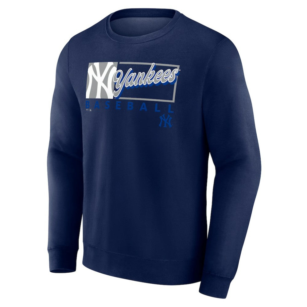 MLB New York Yankees Fanatics Focus Fleece Pullover Sweatshirt