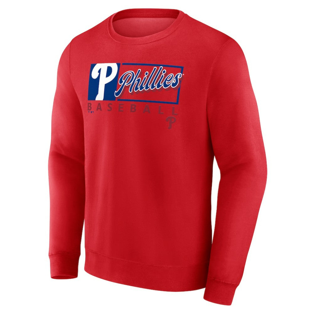 MLB Philadelphia Phillies Fanatics Focus Fleece Pullover Sweatshirt
