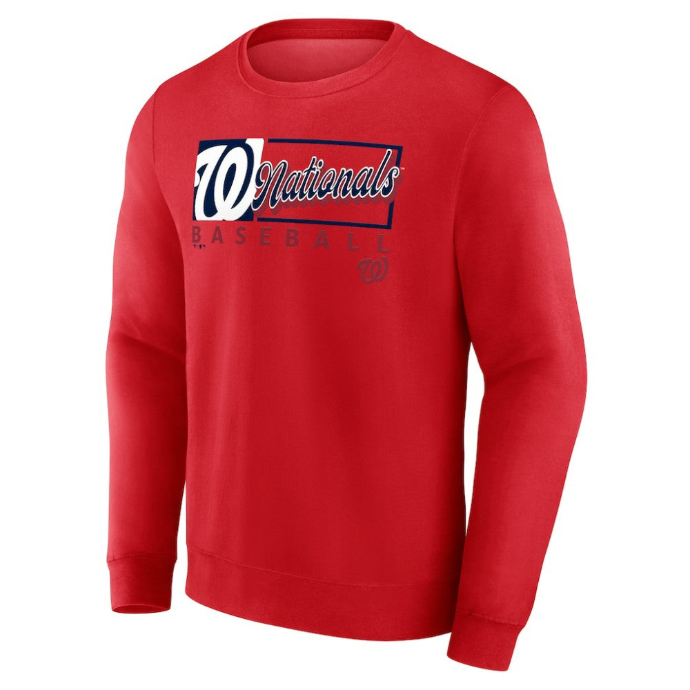 MLB Washington Nationals Fanatics Focus Fleece Pullover Sweatshirt