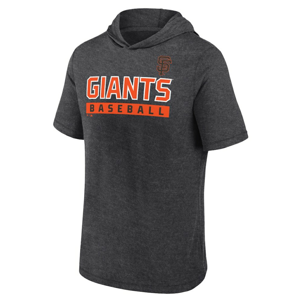 MLB San Francisco Giants Fanatics Push Short Sleeve Pullover Hoodie