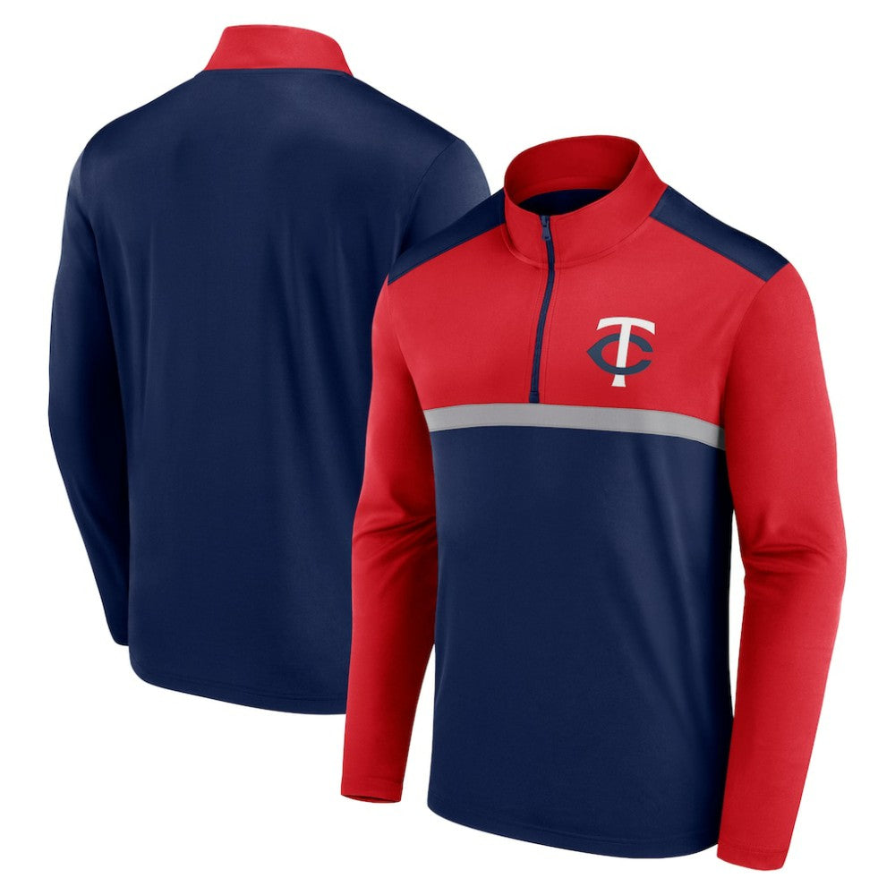 MLB Minnesota Twins Fanatics Unstoppable Quarter-Zip Top