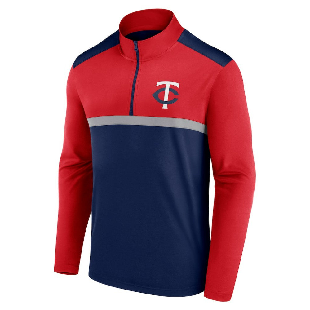 MLB Minnesota Twins Fanatics Unstoppable Quarter-Zip Top