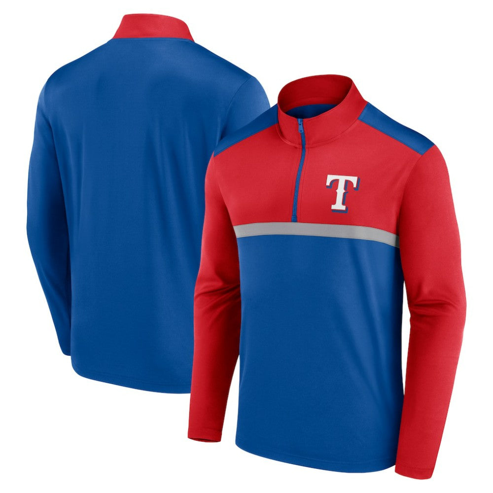 MLB Texas Rangers Fanatics Unstoppable Quarter-Zip Top