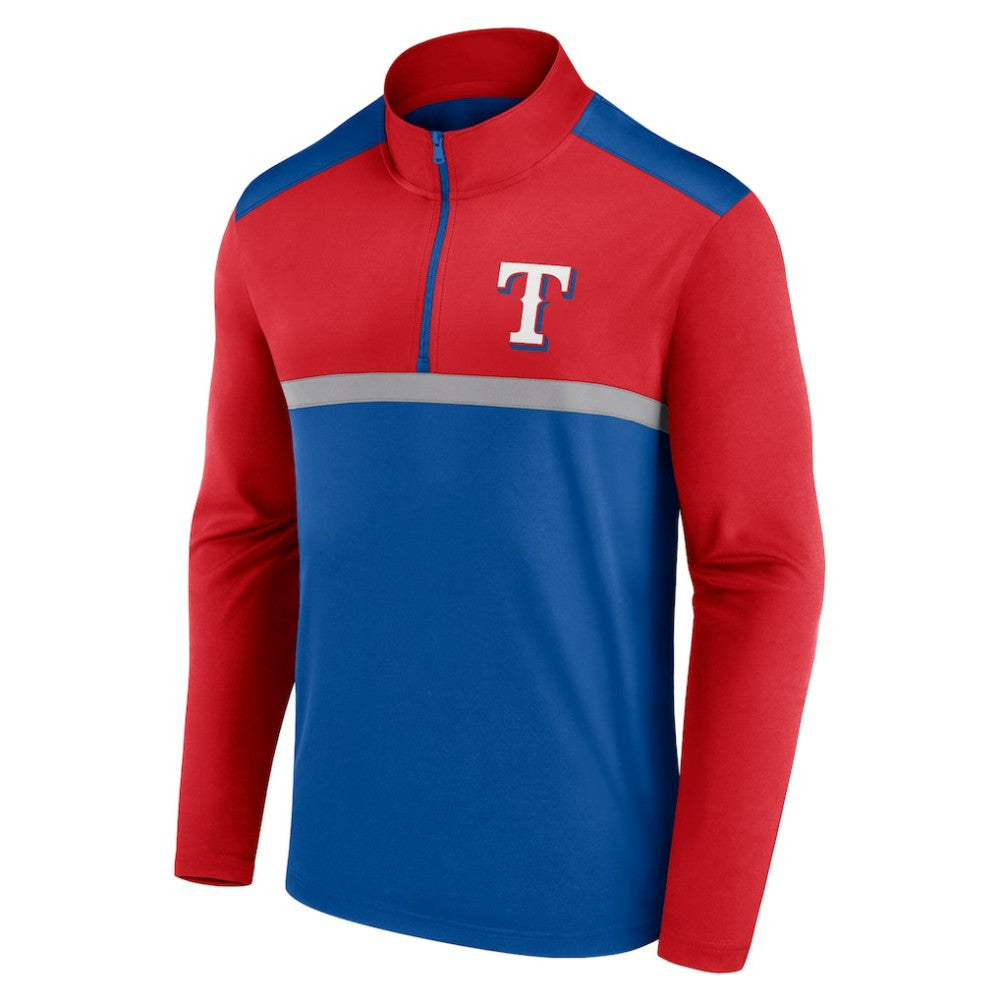 MLB Texas Rangers Fanatics Unstoppable Quarter-Zip Top