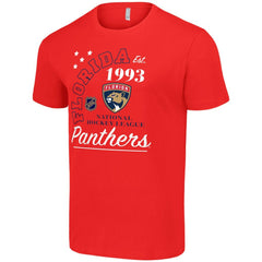 NHL Red Florida Panthers Starter Arch City Team Graphic T-Shirt