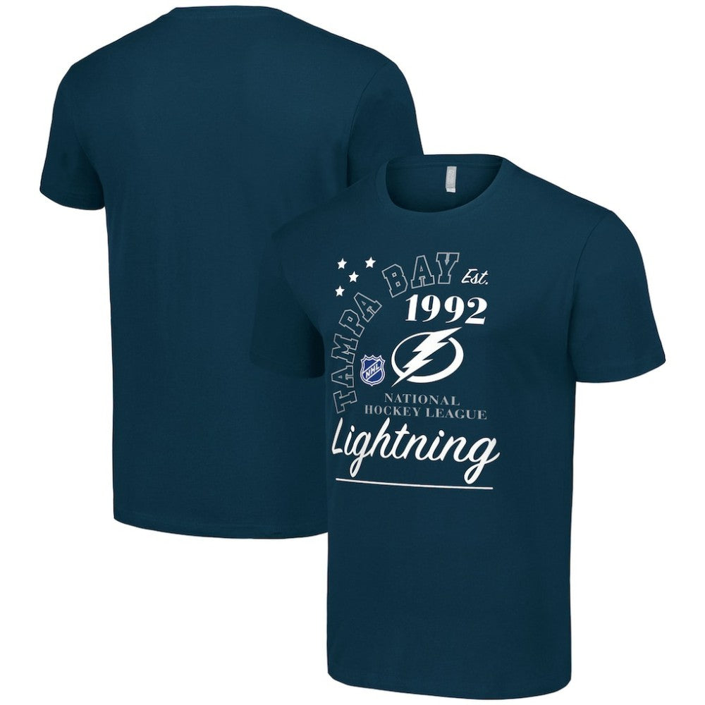 NHL Navy Tampa Bay Lightning Starter Arch City Team Graphic T-Shirt