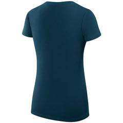 NHL Navy Florida Panthers G-III 4Her by Carl Banks Women's Super-Slim Fit Lightweight Dot Print Team V-Neck T-Shirt