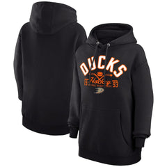 NHL Black Anaheim Ducks Starter Puck Pullover Hoodie