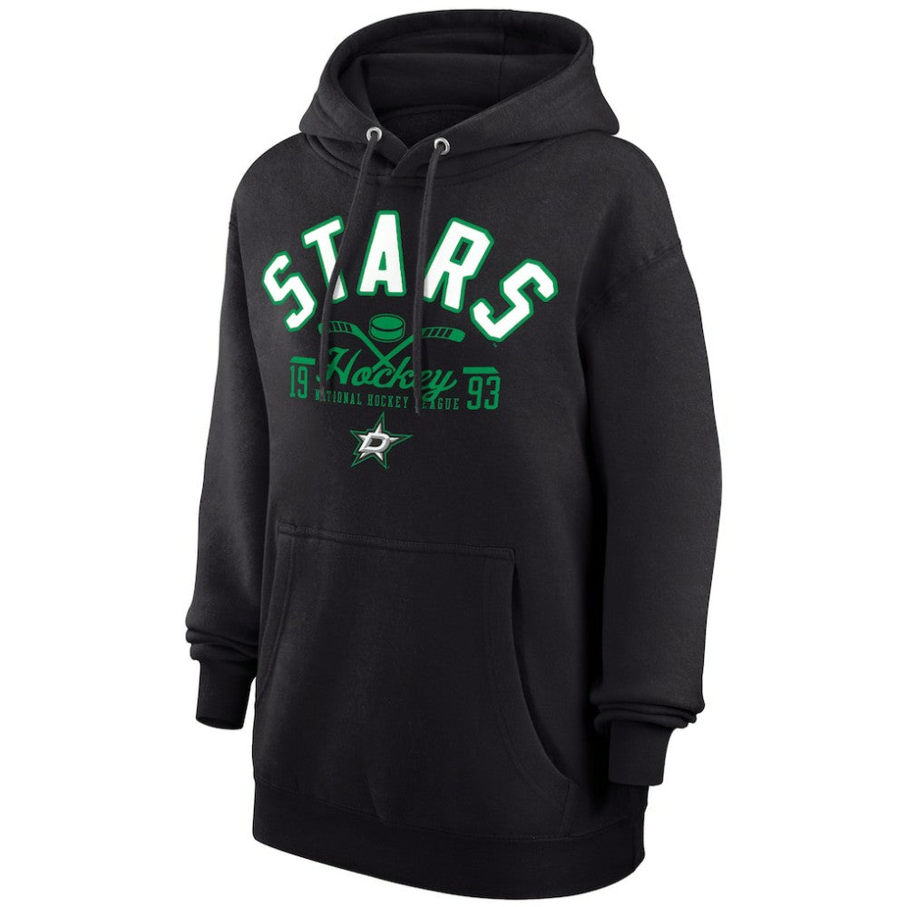 NHL Black Dallas Stars Starter Puck Pullover Hoodie