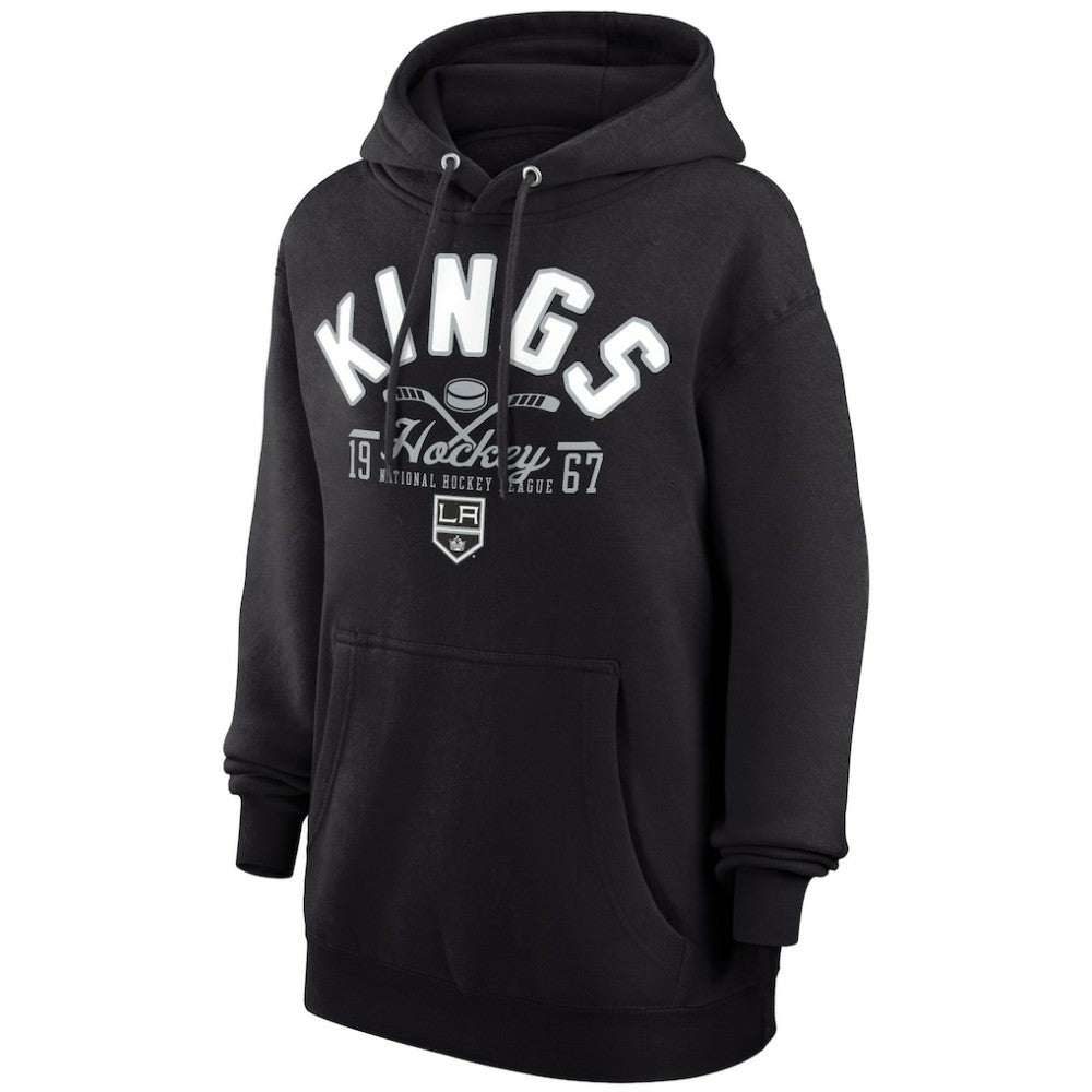 NHL Black Los Angeles Kings Starter Puck Pullover Hoodie