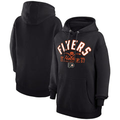 NHL Black Philadelphia Flyers Starter Puck Pullover Hoodie