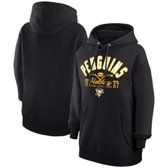 NHL Black Pittsburgh Penguins Starter Puck Pullover Hoodie