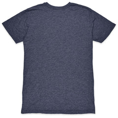 Manchester City Color Crest Twisted Tri-Blend T-Shirt -  Heather Navy