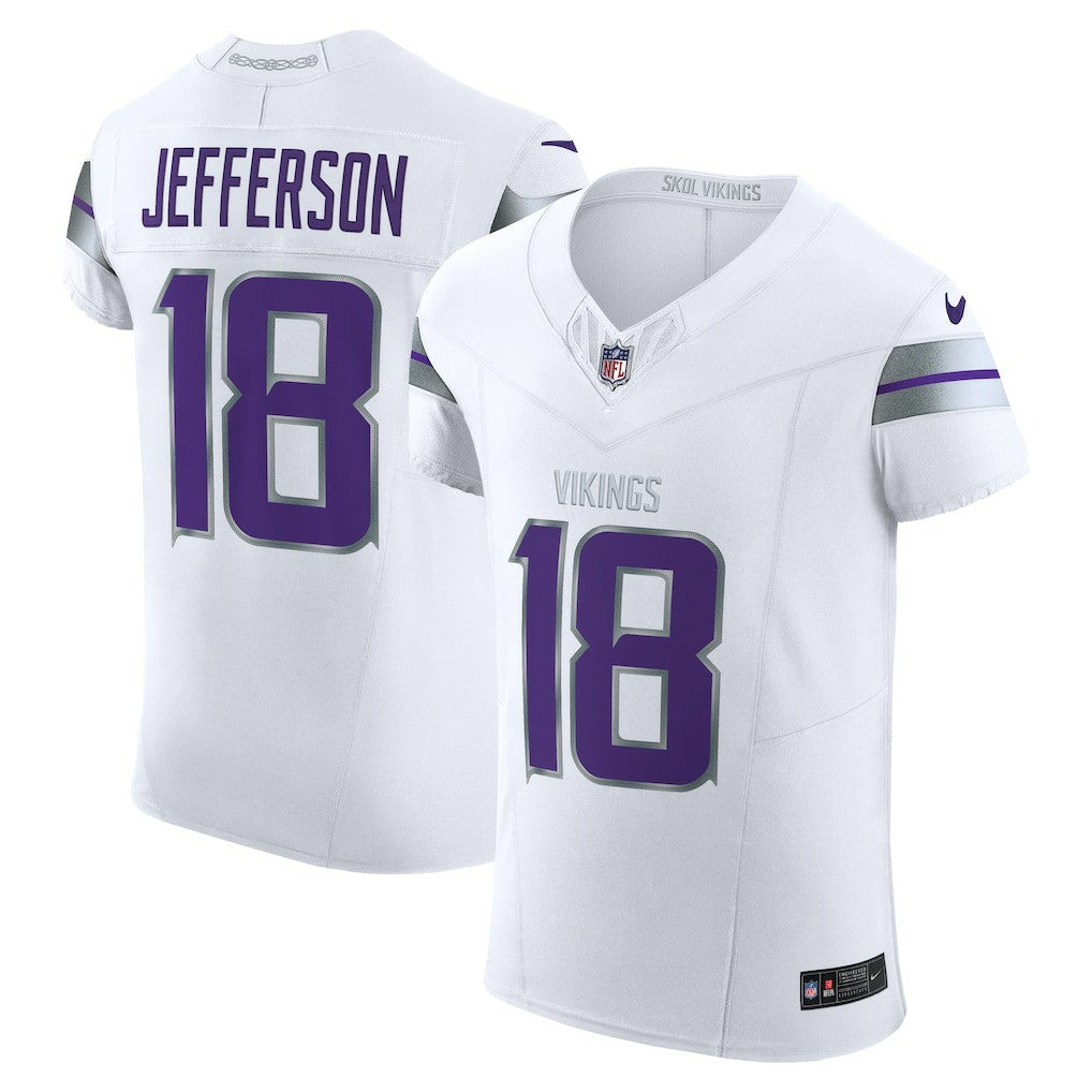 Justin Jefferson  Alternate Vapor F.U.S.E. Elite Player Jersey - Minnesota Vikings