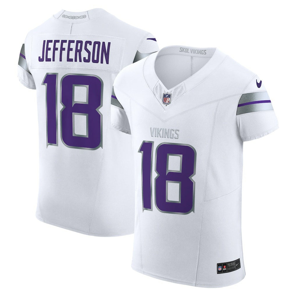 Justin Jefferson  Alternate Vapor F.U.S.E. Elite Player Jersey - Minnesota Vikings
