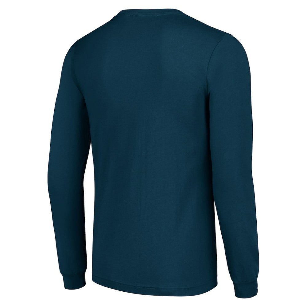 NHL Navy Florida Panthers Starter Puck Long Sleeve T-Shirt