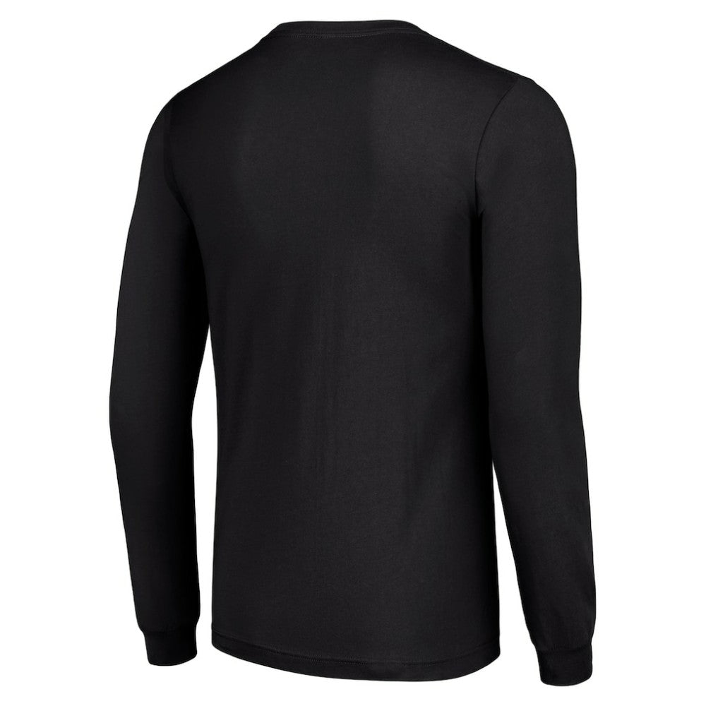 NHL Black Boston Bruins Starter Puck Long Sleeve T-Shirt