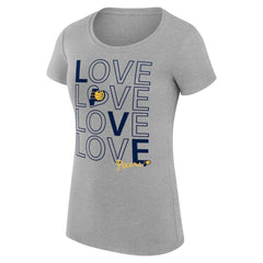 NBA Indiana Pacers G-III 4Her by Carl Banks Women's Super-Slim Fit Lightweight Basketball Love T-Shirt