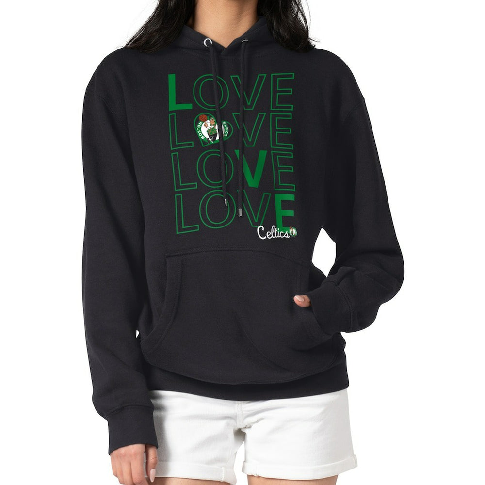 NBA Boston Celtics G-III 4Her by Carl Banks Women's Basketball Love Fleece Pullover Hoodie