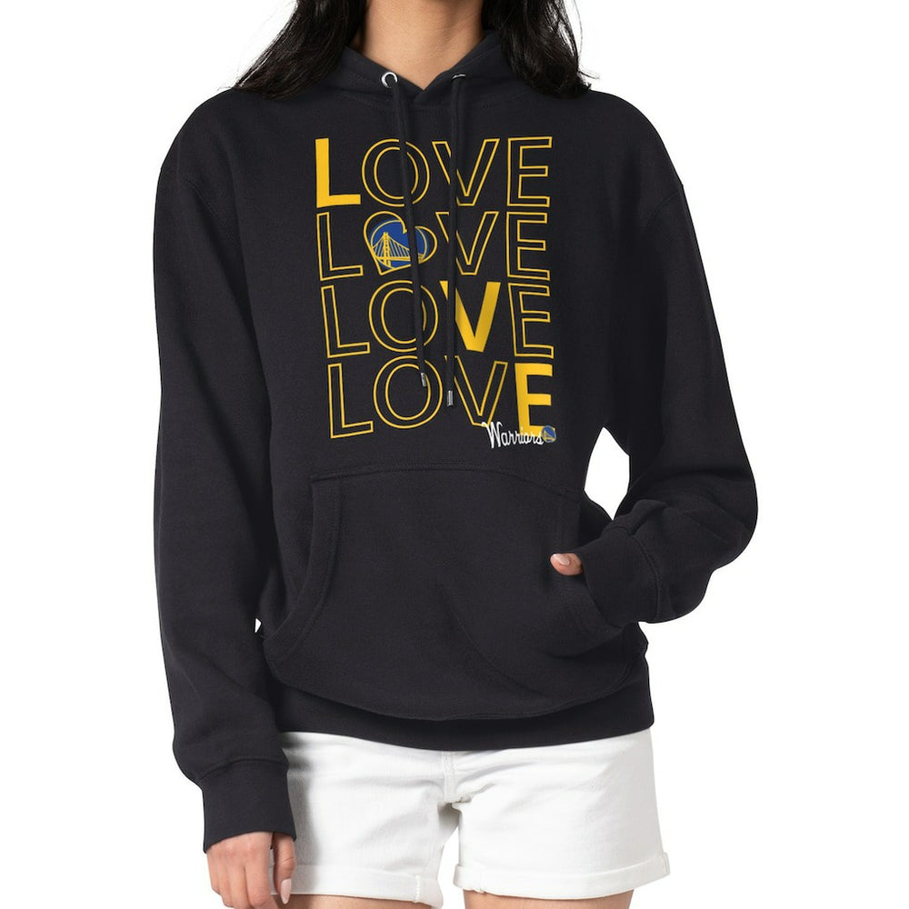 NBA Golden State Warriors G-III 4Her by Carl Banks Women's Basketball Love Fleece Pullover Hoodie sale