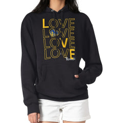NBA Golden State Warriors G-III 4Her by Carl Banks Women's Basketball Love Fleece Pullover Hoodie sale