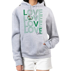 NBA Boston Celtics G-III 4Her by Carl Banks Women's Basketball Love Fleece Pullover Hoodie