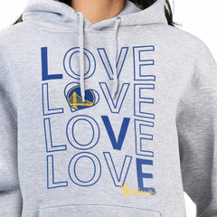 NBA Golden State Warriors G-III 4Her by Carl Banks Women's Basketball Love Fleece Pullover Hoodie sale