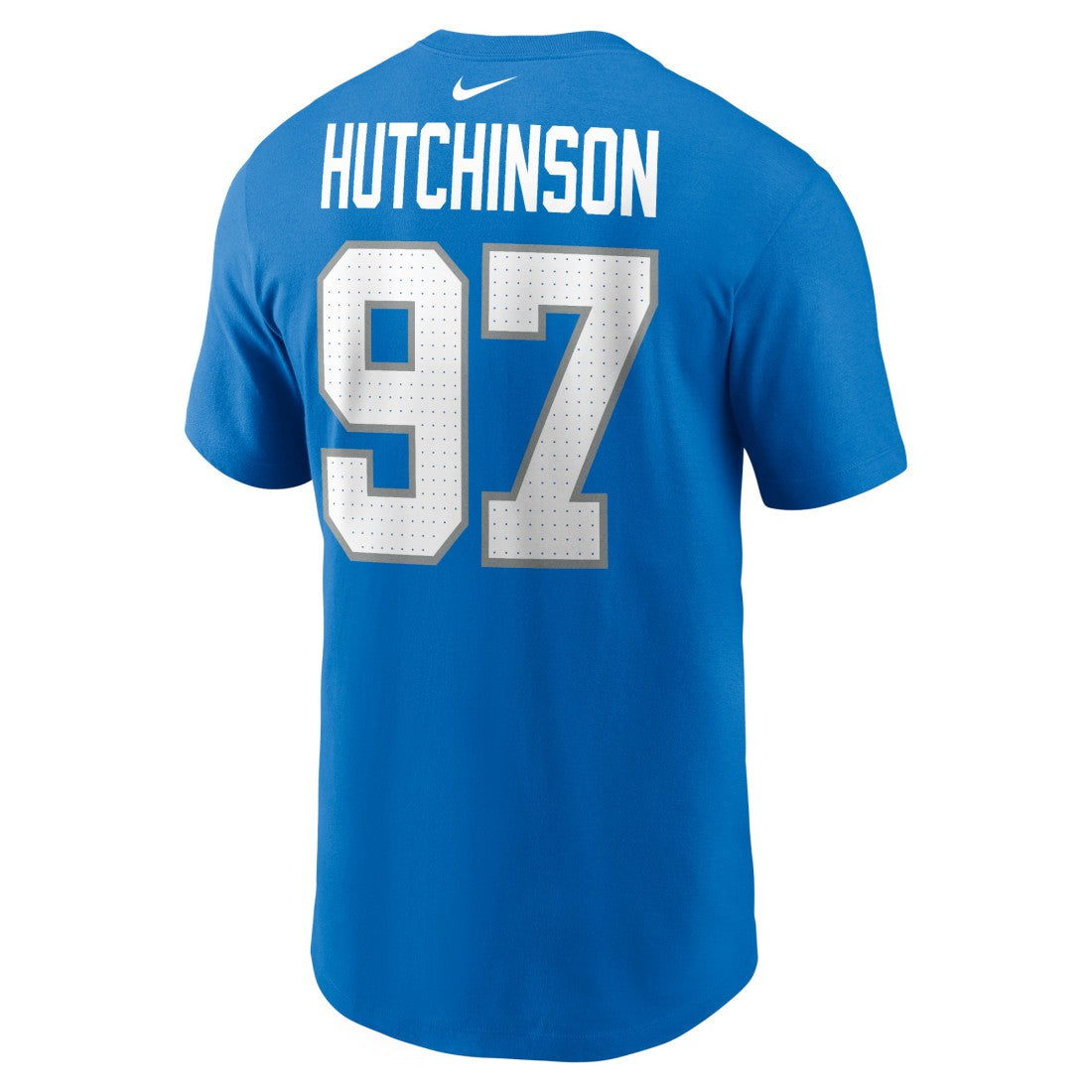 Aidan Hutchinson  Name & Number T-Shirt - Detroit Lions