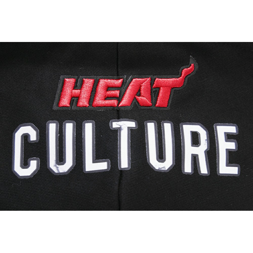 NBA Miami Heat Pro Standard Women's 2023/24 City Edition Cropped Pullover Hoodie