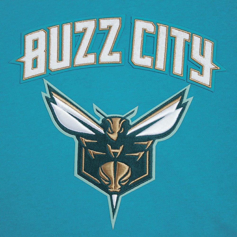 NBA Charlotte Hornets Pro Standard Women's 2023/24 City Edition Cropped Pullover Hoodie