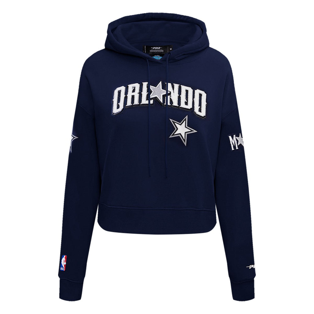 NBA Orlando Magic Pro Standard Women's 2023/24 City Edition Cropped Pullover Hoodie