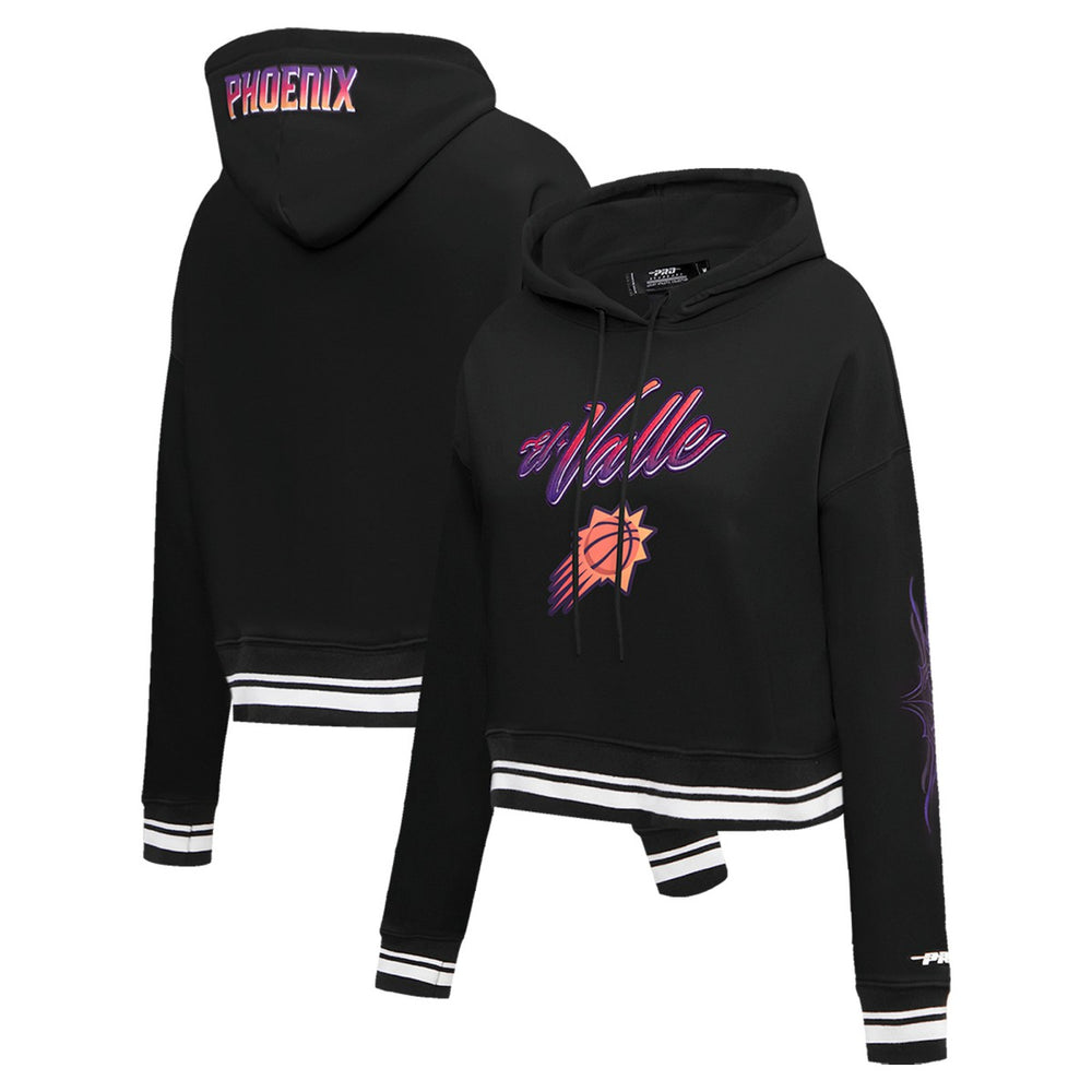 NBA Phoenix Suns Pro Standard Women's 2023/24 City Edition Cropped Pullover Hoodie