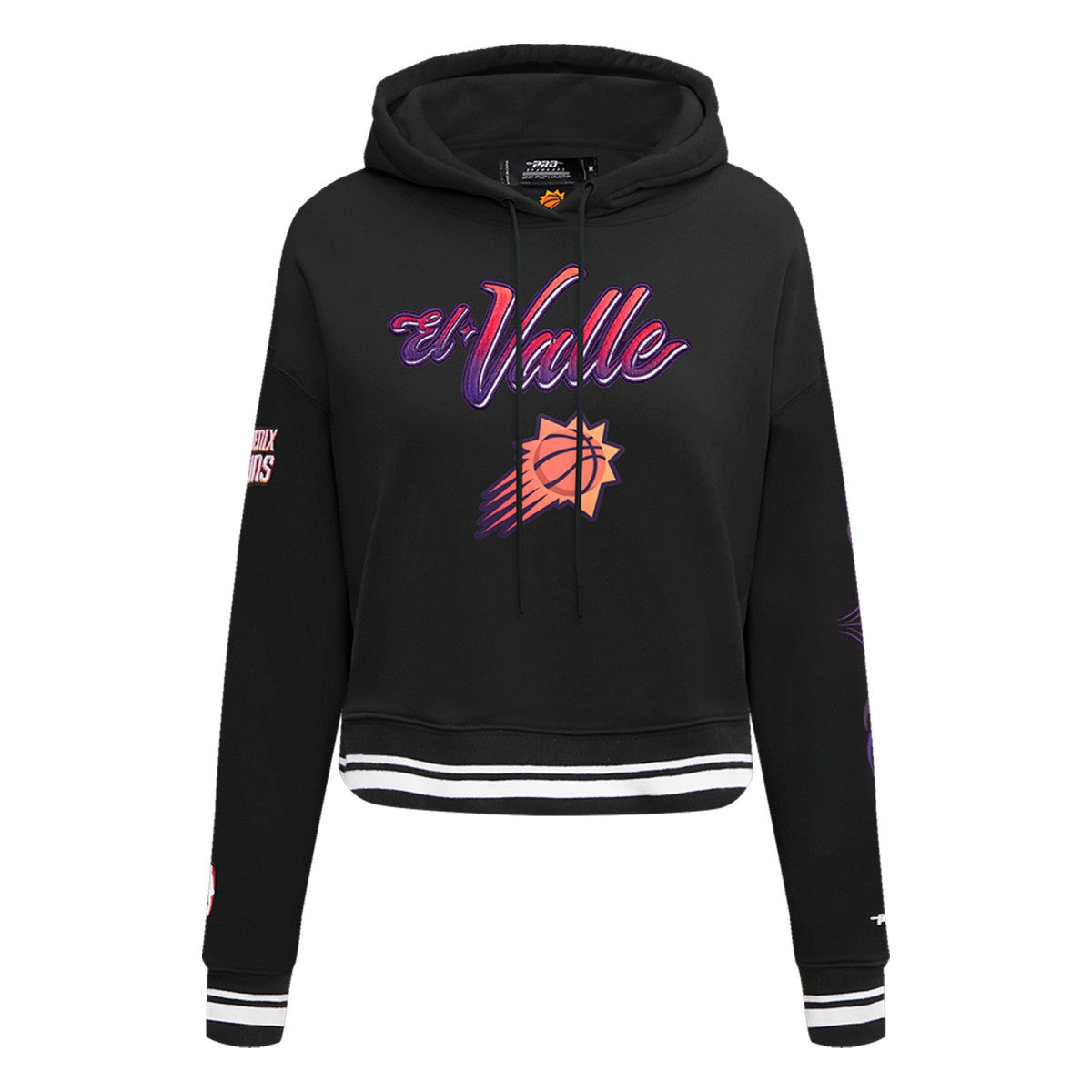 NBA Phoenix Suns Pro Standard Women's 2023/24 City Edition Cropped Pullover Hoodie